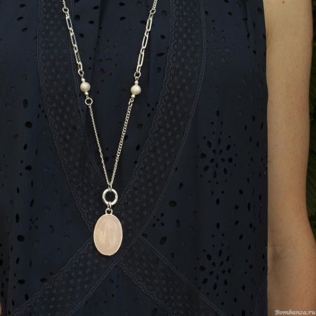 Колье Fiore Luna, ROSE QUARTZ